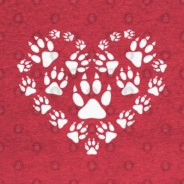 Dog Paw Print by Venus Complete